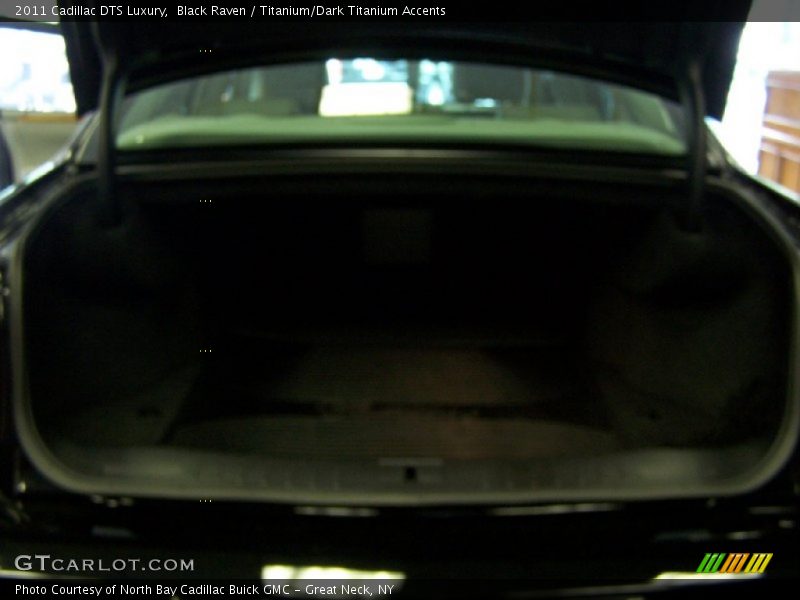 Black Raven / Titanium/Dark Titanium Accents 2011 Cadillac DTS Luxury