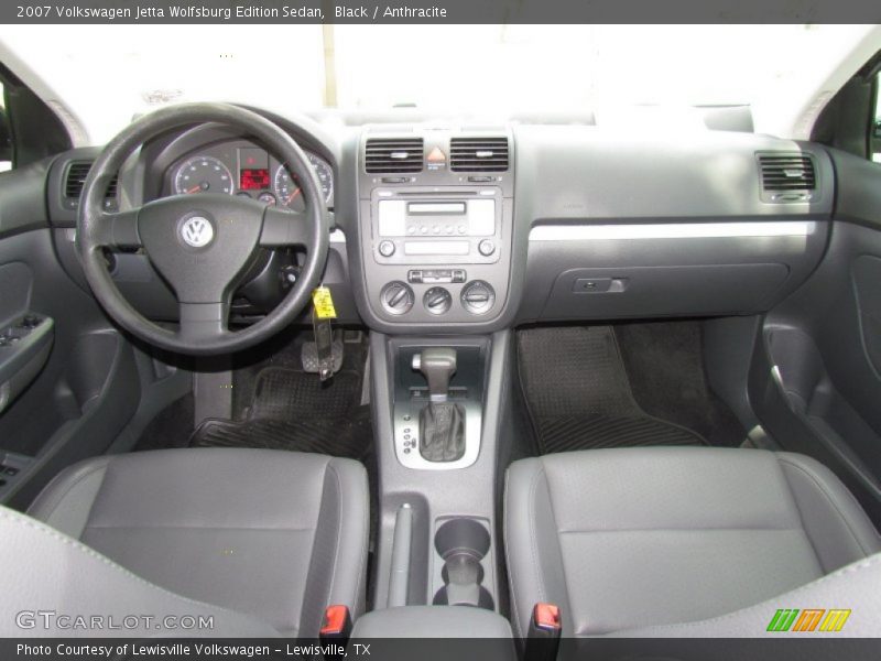 Black / Anthracite 2007 Volkswagen Jetta Wolfsburg Edition Sedan