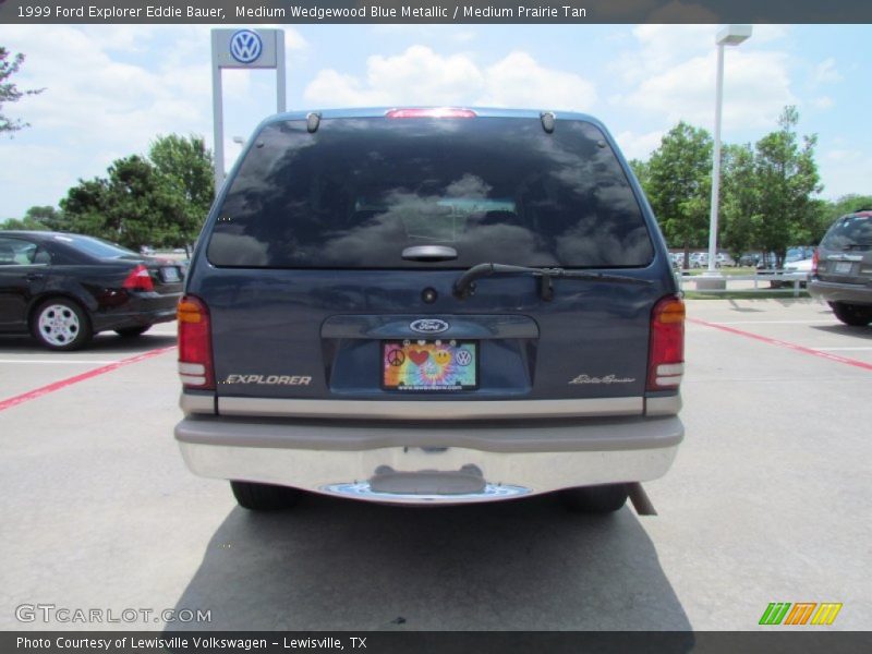 Medium Wedgewood Blue Metallic / Medium Prairie Tan 1999 Ford Explorer Eddie Bauer