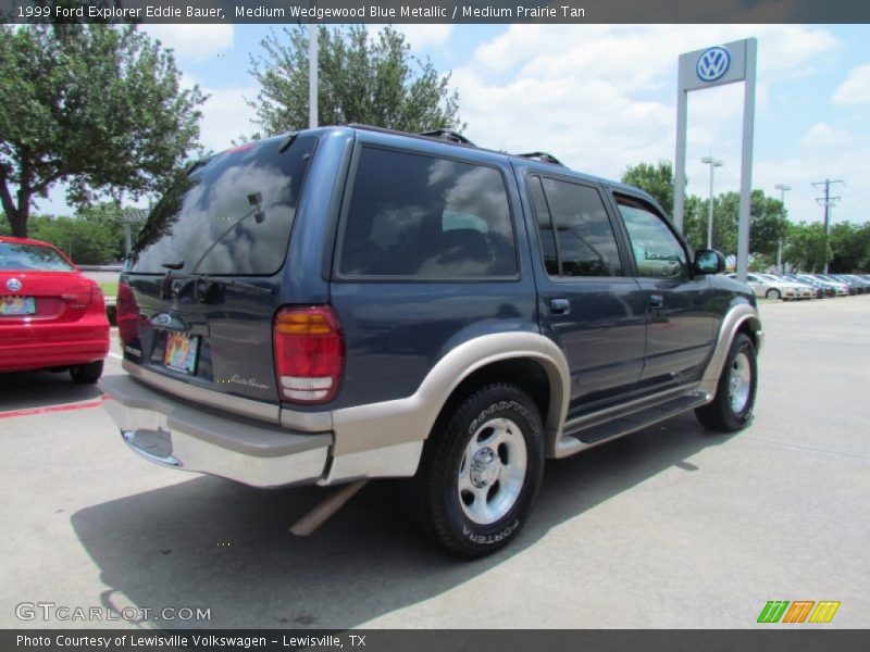 Medium Wedgewood Blue Metallic / Medium Prairie Tan 1999 Ford Explorer Eddie Bauer