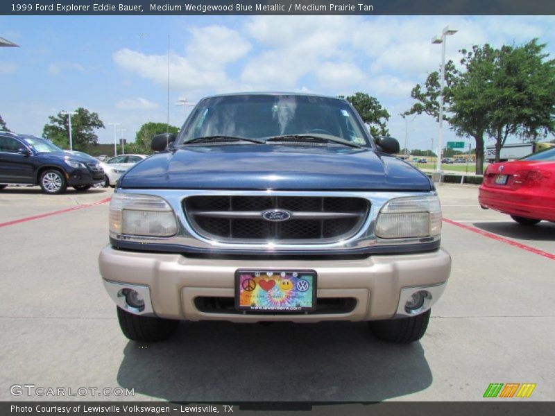 Medium Wedgewood Blue Metallic / Medium Prairie Tan 1999 Ford Explorer Eddie Bauer