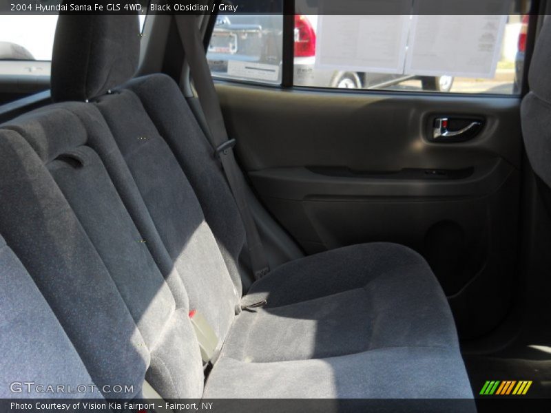 Black Obsidian / Gray 2004 Hyundai Santa Fe GLS 4WD