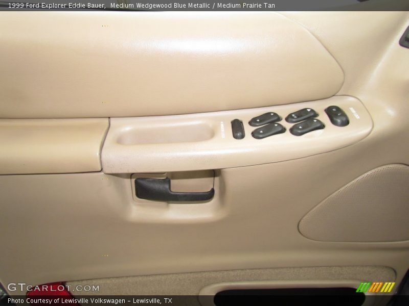 Medium Wedgewood Blue Metallic / Medium Prairie Tan 1999 Ford Explorer Eddie Bauer