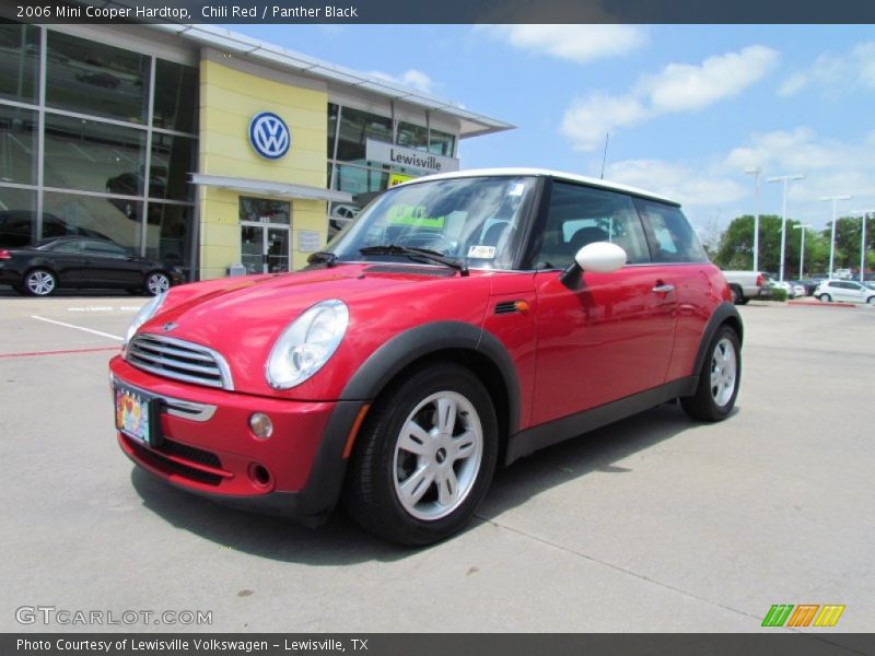 Chili Red / Panther Black 2006 Mini Cooper Hardtop