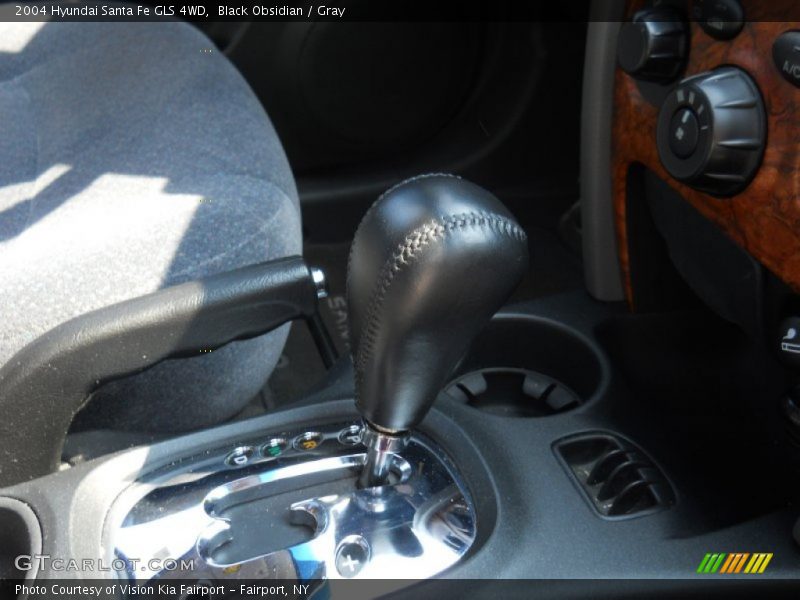 Black Obsidian / Gray 2004 Hyundai Santa Fe GLS 4WD