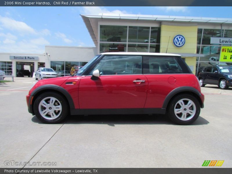 Chili Red / Panther Black 2006 Mini Cooper Hardtop