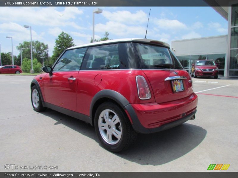 Chili Red / Panther Black 2006 Mini Cooper Hardtop