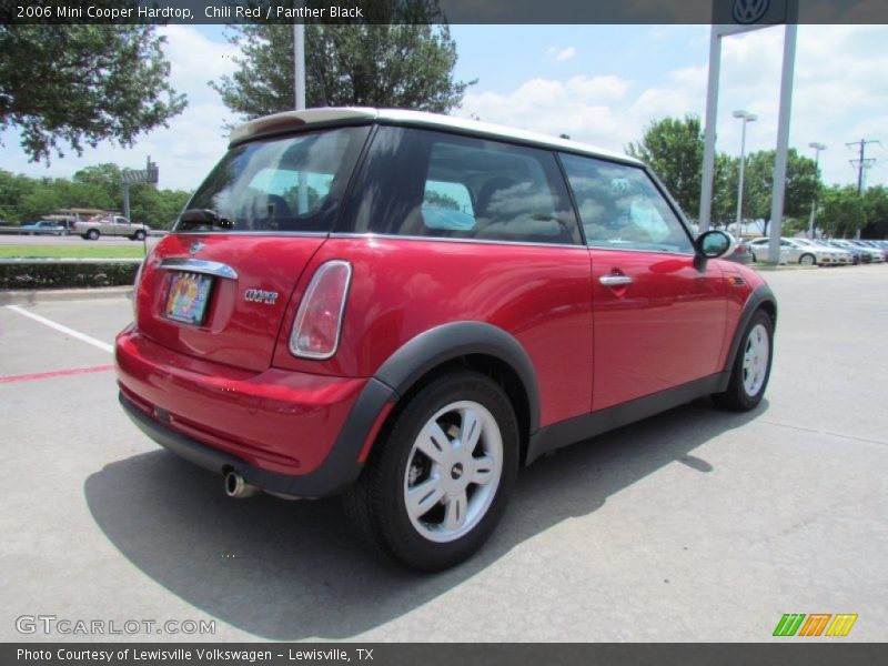 Chili Red / Panther Black 2006 Mini Cooper Hardtop