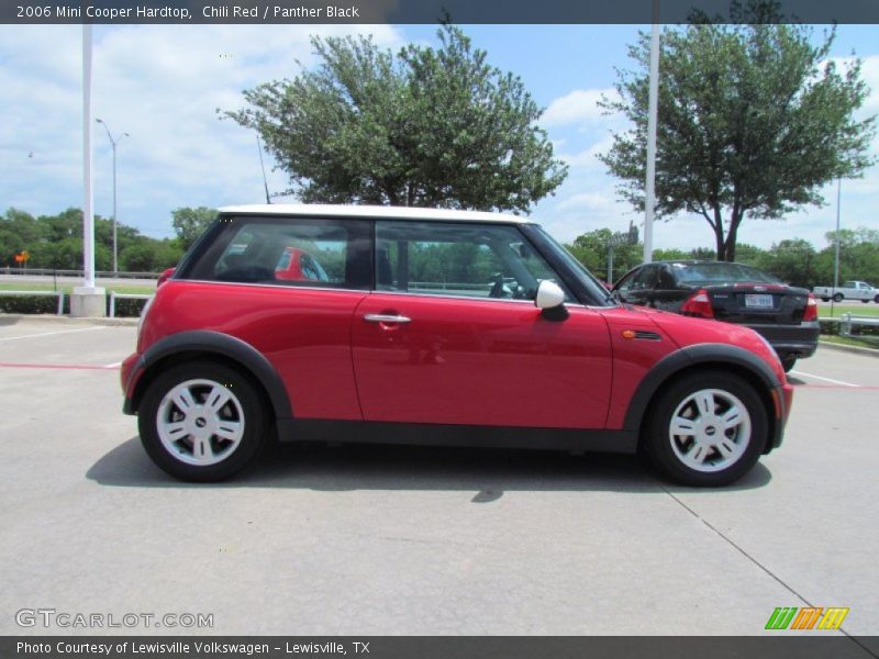 Chili Red / Panther Black 2006 Mini Cooper Hardtop