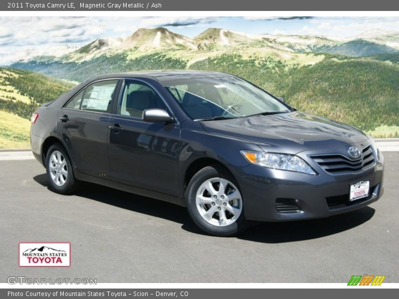 Magnetic Gray Metallic / Ash 2011 Toyota Camry LE