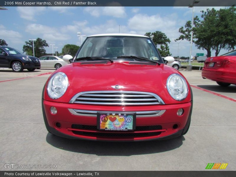 Chili Red / Panther Black 2006 Mini Cooper Hardtop