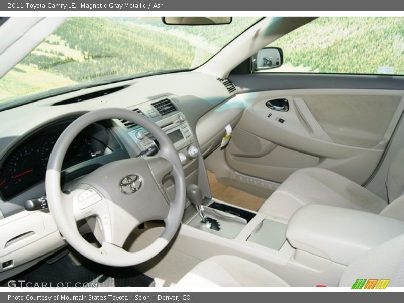 Magnetic Gray Metallic / Ash 2011 Toyota Camry LE