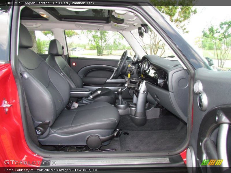 Chili Red / Panther Black 2006 Mini Cooper Hardtop