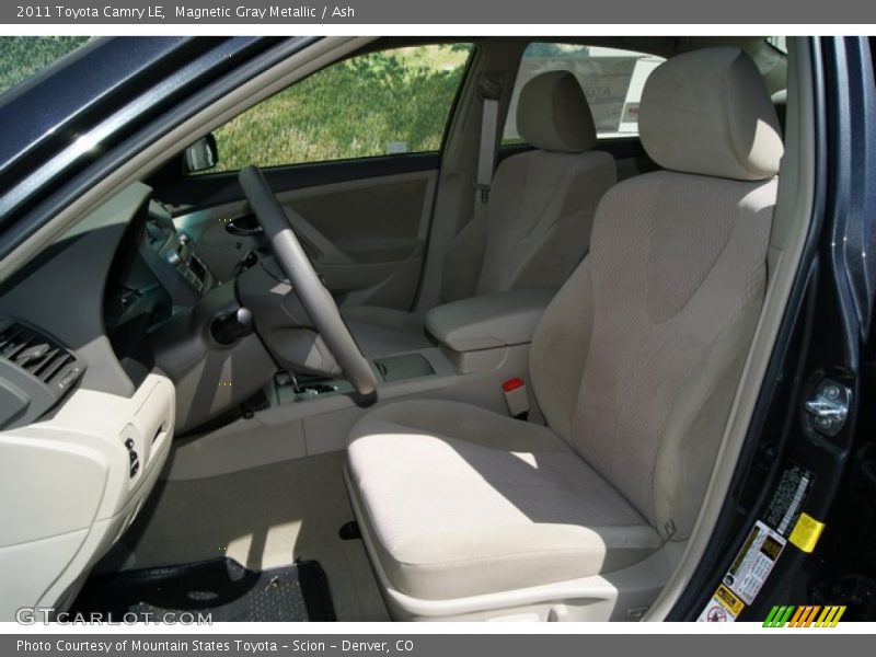 Magnetic Gray Metallic / Ash 2011 Toyota Camry LE