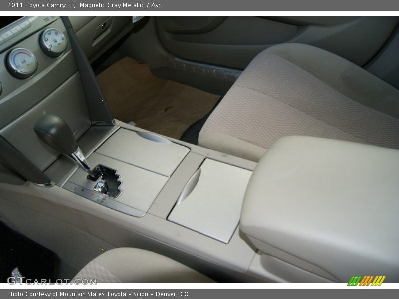 Magnetic Gray Metallic / Ash 2011 Toyota Camry LE