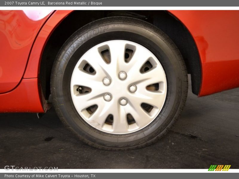 Barcelona Red Metallic / Bisque 2007 Toyota Camry LE