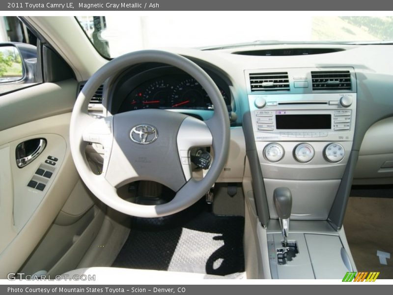 Magnetic Gray Metallic / Ash 2011 Toyota Camry LE