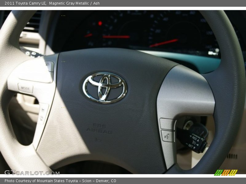 Magnetic Gray Metallic / Ash 2011 Toyota Camry LE