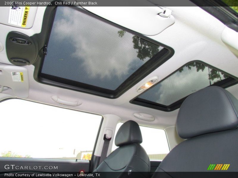 Chili Red / Panther Black 2006 Mini Cooper Hardtop