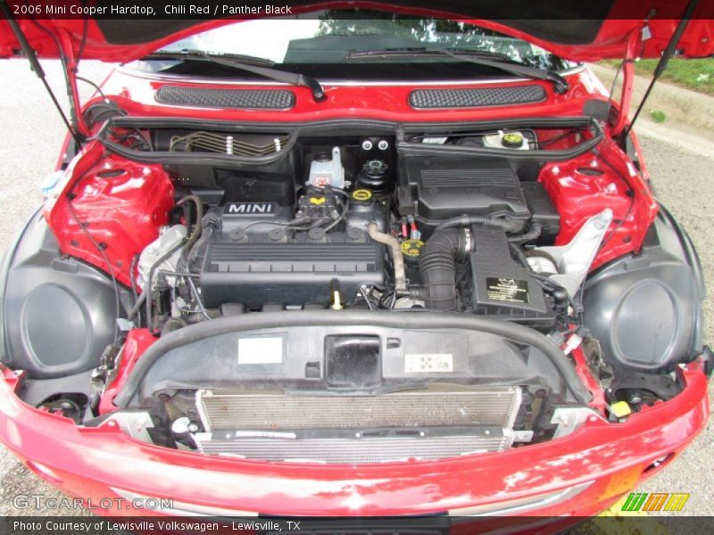 Chili Red / Panther Black 2006 Mini Cooper Hardtop