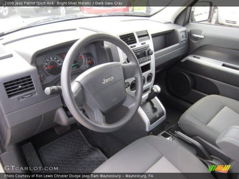 Bright Silver Metallic / Dark Slate Gray 2008 Jeep Patriot Sport 4x4