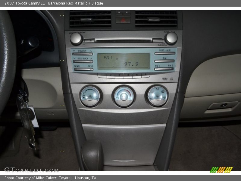 Barcelona Red Metallic / Bisque 2007 Toyota Camry LE