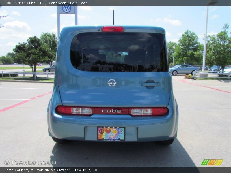 Caribbean Blue / Black 2009 Nissan Cube 1.8 S