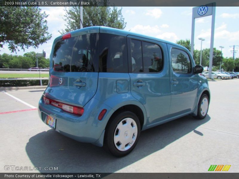 Caribbean Blue / Black 2009 Nissan Cube 1.8 S