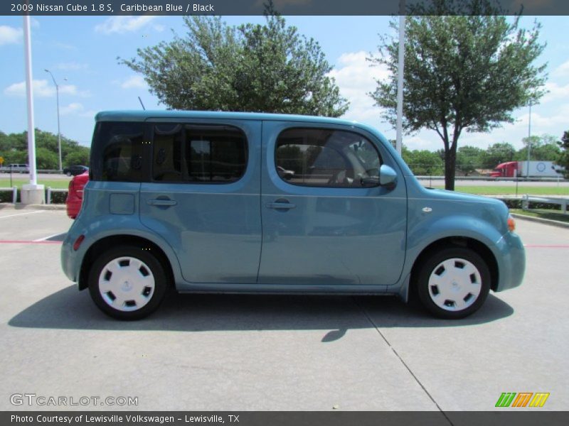 Caribbean Blue / Black 2009 Nissan Cube 1.8 S