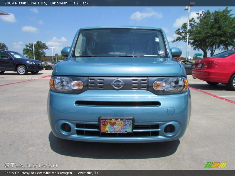 Caribbean Blue / Black 2009 Nissan Cube 1.8 S