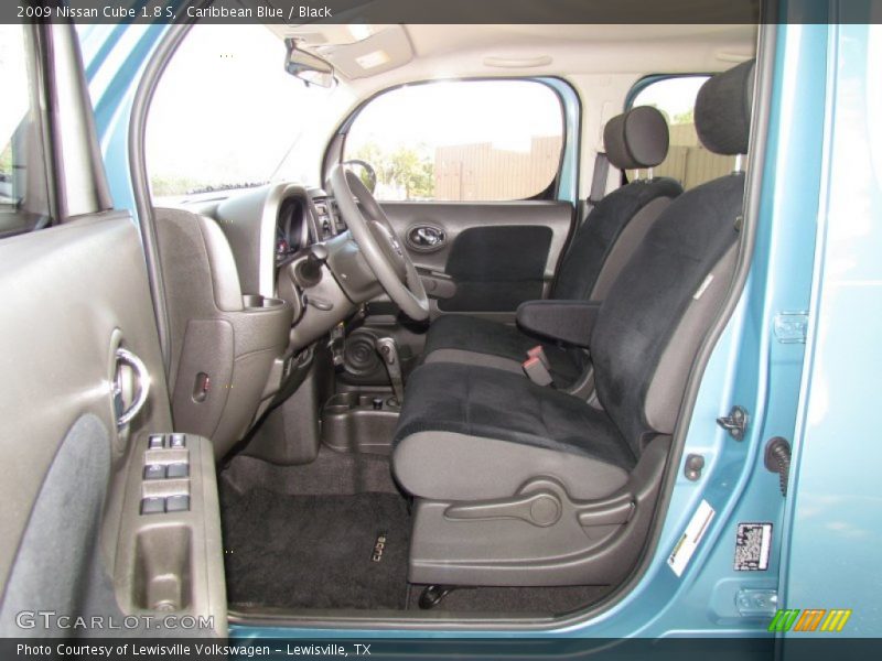 Caribbean Blue / Black 2009 Nissan Cube 1.8 S