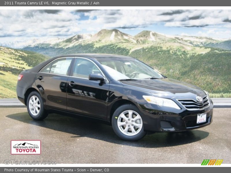 Magnetic Gray Metallic / Ash 2011 Toyota Camry LE V6