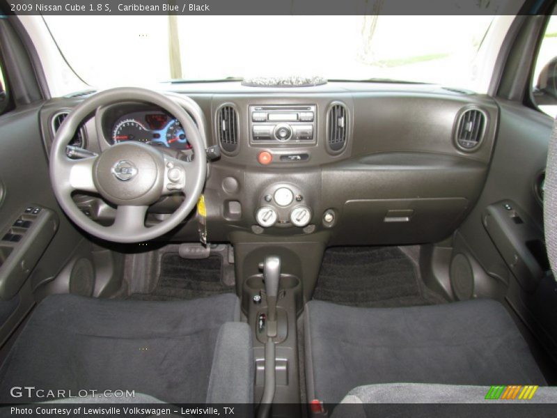Caribbean Blue / Black 2009 Nissan Cube 1.8 S