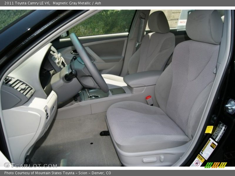 Magnetic Gray Metallic / Ash 2011 Toyota Camry LE V6