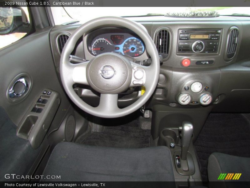 Caribbean Blue / Black 2009 Nissan Cube 1.8 S