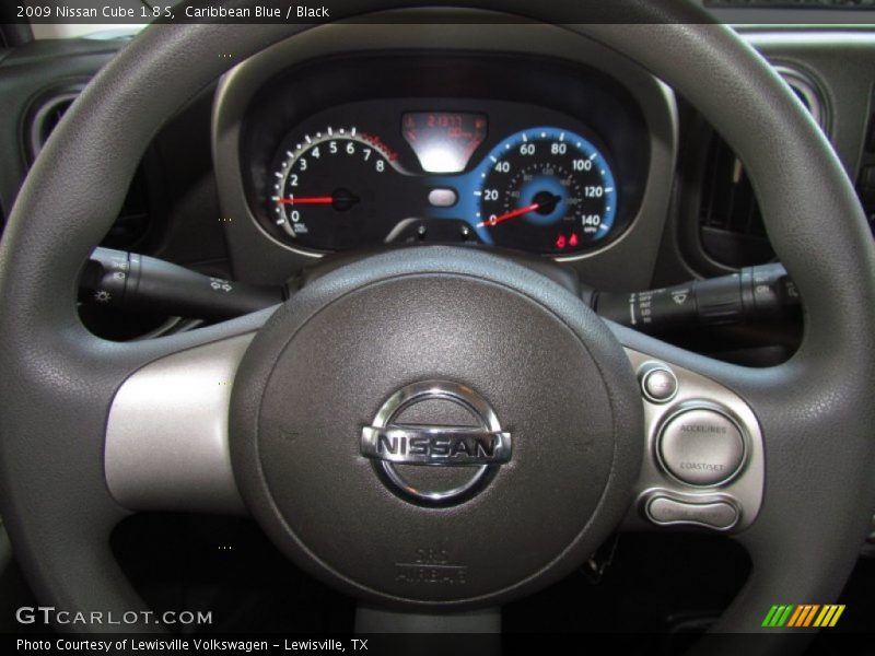Caribbean Blue / Black 2009 Nissan Cube 1.8 S