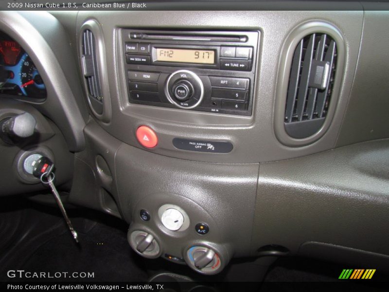 Caribbean Blue / Black 2009 Nissan Cube 1.8 S