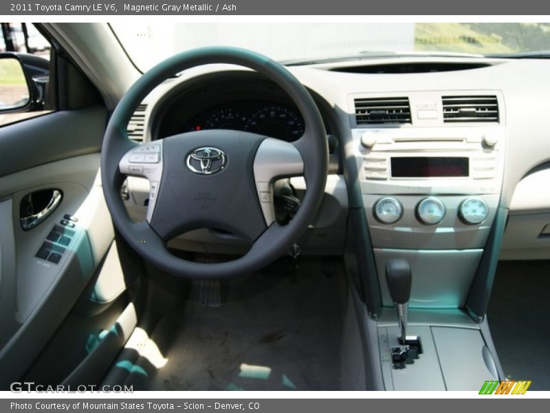 Magnetic Gray Metallic / Ash 2011 Toyota Camry LE V6