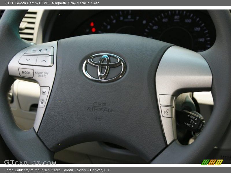 Magnetic Gray Metallic / Ash 2011 Toyota Camry LE V6