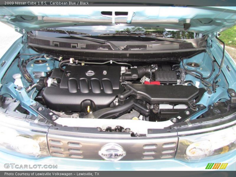 Caribbean Blue / Black 2009 Nissan Cube 1.8 S