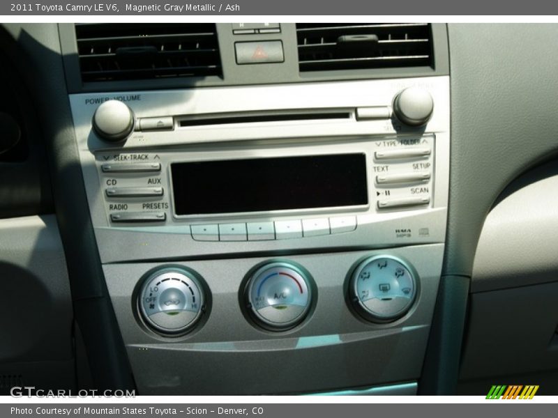 Magnetic Gray Metallic / Ash 2011 Toyota Camry LE V6