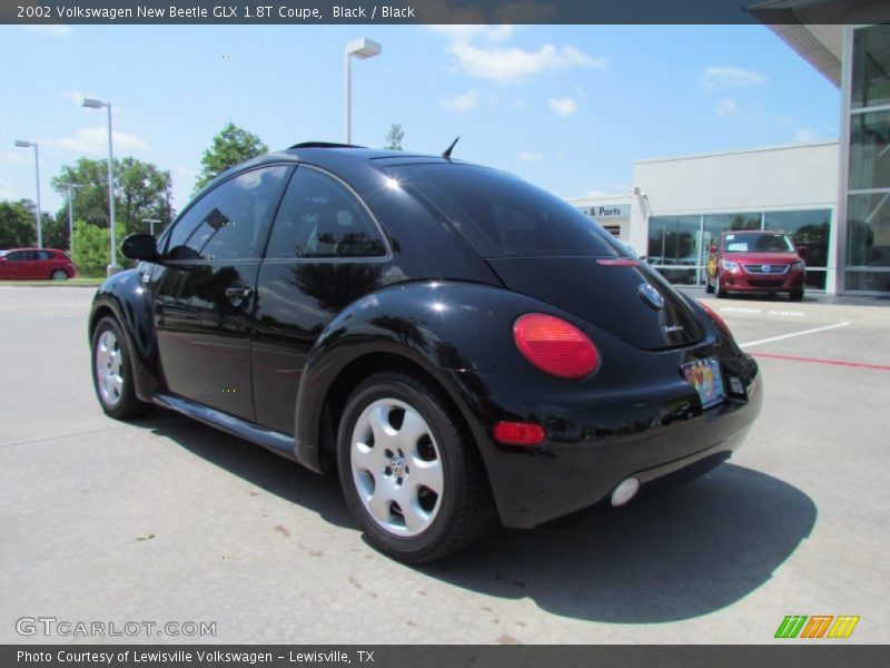 Black / Black 2002 Volkswagen New Beetle GLX 1.8T Coupe