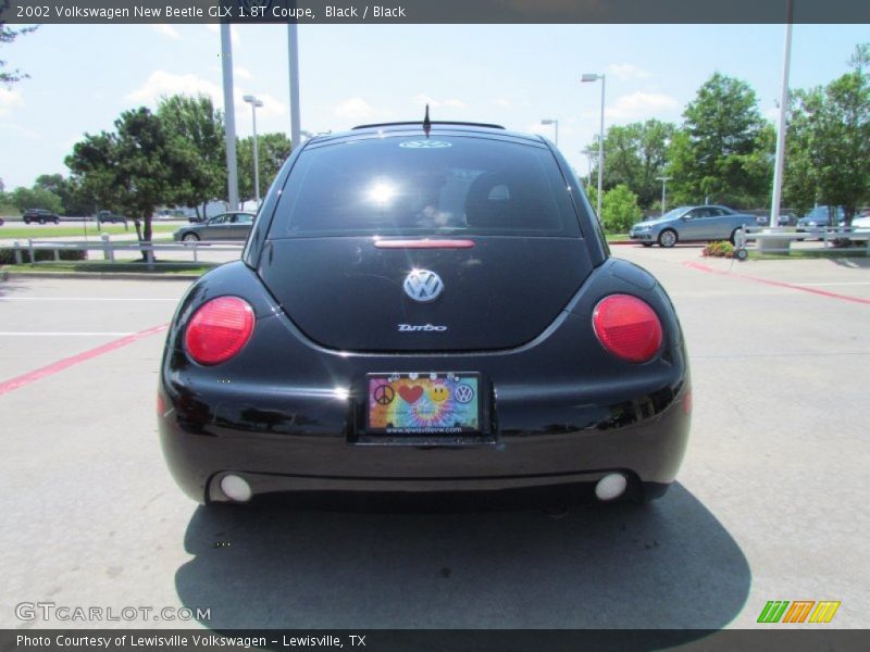 Black / Black 2002 Volkswagen New Beetle GLX 1.8T Coupe