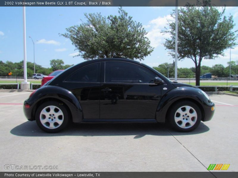 Black / Black 2002 Volkswagen New Beetle GLX 1.8T Coupe