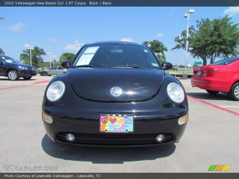 Black / Black 2002 Volkswagen New Beetle GLX 1.8T Coupe