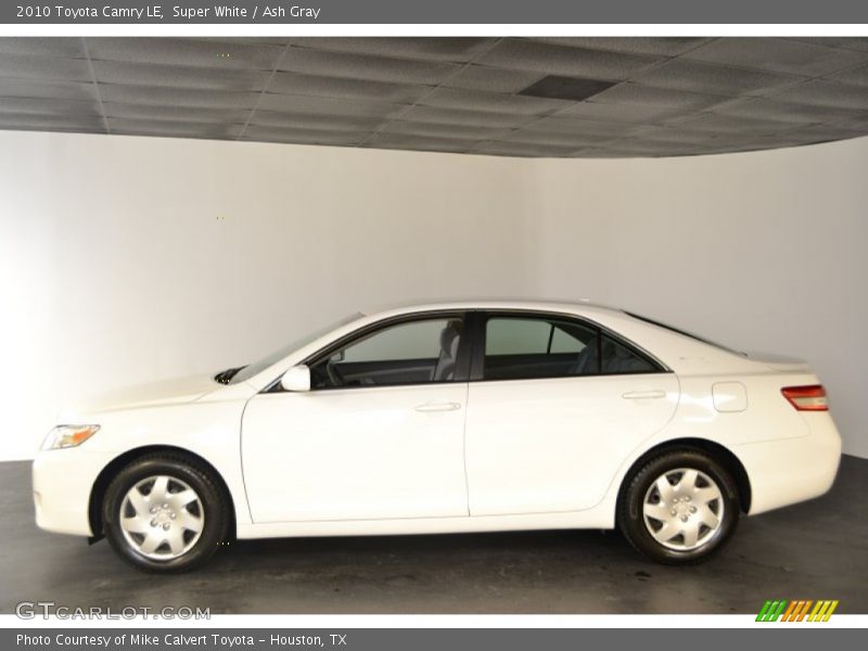 Super White / Ash Gray 2010 Toyota Camry LE