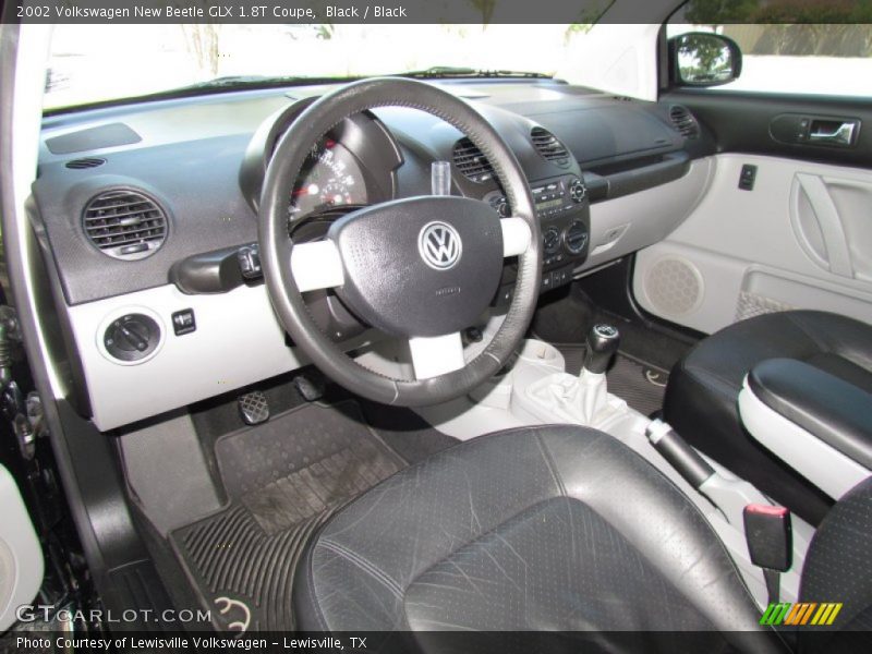 Black / Black 2002 Volkswagen New Beetle GLX 1.8T Coupe