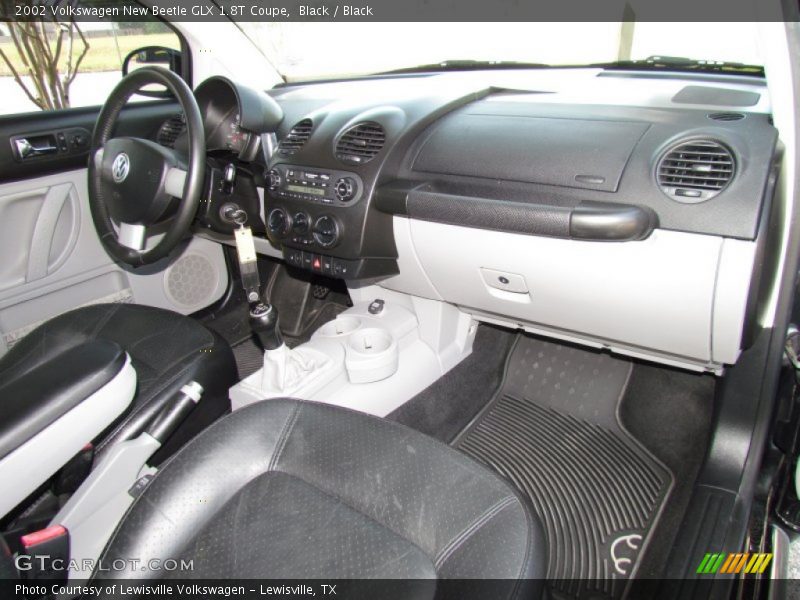 Black / Black 2002 Volkswagen New Beetle GLX 1.8T Coupe