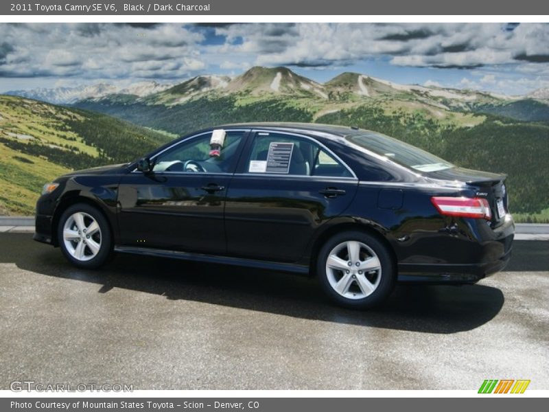 Black / Dark Charcoal 2011 Toyota Camry SE V6