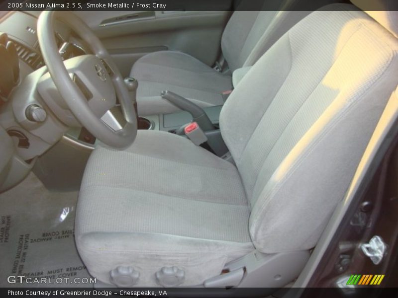 Smoke Metallic / Frost Gray 2005 Nissan Altima 2.5 S